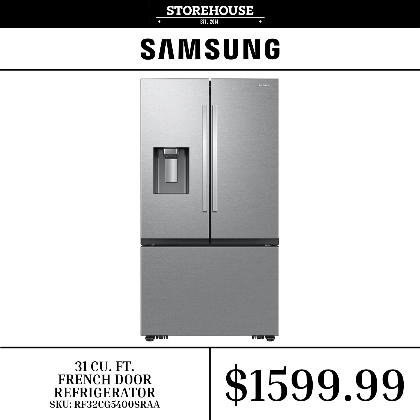 Samsung French door refrigerator quality and affordable appliances